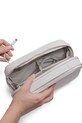 Orbitkey organizer podróżny 2w1 Tech Pouch x KonMari 23 x 14 x 8 cm beżowy WTP1.STO.508