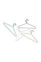 Salon i sypialnia HAY zestaw wieszaków Colour Hanger 23 x 43 cm 3-pack AE355.A869.AP18 żółty