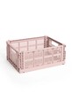 Úložný box HAY Colour Crate M / 14 x 26,5 x 34,5 cm růžová AB634A602AC68