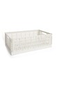 Úložný box HAY Colour Crate XL / 24 x 42 x 68 cm bílá AB634A604AB90