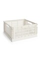 HAY pudełko do przechowywania Colour Crate L/18,5 x 34,5 x 53 cm biały AB634F126AB90