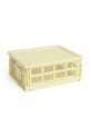 Víko krabice HAY Colour Crate M / 27 x 35 cm AE759A602AB86 žlutá AA00