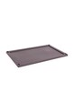 Víko krabice HAY Colour Crate L / 35,5 x 54,5 cm burgundské AE759A603AG31