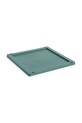 Víko krabice HAY Colour Crate M / 30 x 30 cm zelená AE759F127AE77