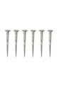 House Doctor zestaw wieszaków ściennych HDWall 8 cm 6-pack szary 900000604