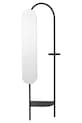 Bloomingville wieszak na ubrania z lustrem Belen 58 x 185 x 45 cm czarny 82062363