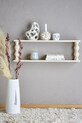 Σαλόνι και υπνοδωμάτιο Κρεμαστό ράφι Bloomingville Salino 80 x 26 x 20 cm 82065155 λευκό