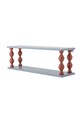 Ράφι τοίχου Bloomingville Bibiola 80 x 26 x 20 cm 82062921 μπλε AA00