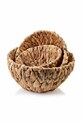 Affek Design zestaw koszy do przechowywania Amparo 28 x 14 x 14 / 24 x 12 x 12 / 20 x 10 x 10 cm. 3-pack HIWB5943 beżowy AA00