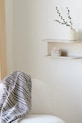 Ράφι τοίχου House Nordic Botta 44 x 17,5 x 18 cm μπεζ 4292040