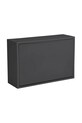 ReCollector szafka ścienna Mini Box 30 x 10 x 15 cm czarny 100106.BlackS