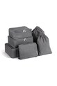 Bigso Box of Sweden zestaw organizerów podróżnych Travel Collection 6-pack szary 992PS0124A6.99