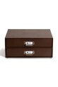 Bigso Box of Sweden organizer na biurko Birger 33 x 25,5 x 14,5 cm brązowy 9431R3073.99