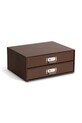 Bigso Box of Sweden organizer na biurko Birger 33 x 25,5 x 14,5 cm 9431R3073.99 brązowy AA00