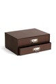 Salon i sypialnia Bigso Box of Sweden organizer na biurko Birger 33 x 25,5 x 14,5 cm 9431R3073.99 brązowy