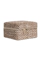 House Nordic ékszeres doboz Marrakech 11 x 11 x 6,5 cm 1800050 bézs AA00