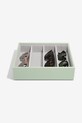 Organizér na okuliare Stackers zelená 74516