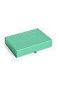 HAY ékszeres doboz Colour 23,2 x 16,1 x 4,6 cm türkiz AE733.A687