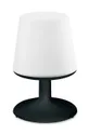 czarny Koziol lampa stołowa Unisex