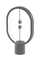 szary Allocacoc lampa stołowa Mini Heng Balance Unisex