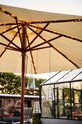 Sirius lanț solar LED Knirke Solar Parasol, 128 LED 8 x 2 + 2 m 30881 gri AA00