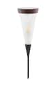 Sirius latarnia solarna LED Aston brązowy 38266