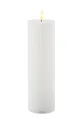 biela Sirius LED sviečka Sille Rechargeable 25 cm Unisex