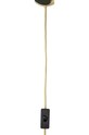 Salon i sypialnia Bloomingville lampa ścienna Qavi 68803633 żółty