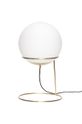 bursztynowy Hübsch lampa stołowa Balance Small Unisex