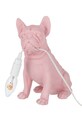 J-Line lampa stołowa Bulldog różowy 32515
