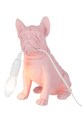 J-Line lampa stołowa Bulldog 32515 różowy AA00