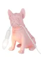 Настольная лампа J-Line Bulldog розовый