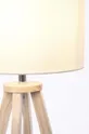 Bizzotto lampa stołowa Stoccolma Materiał tekstylny, drewno sosnowe