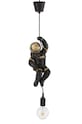 J-Line lampada da sospensione Hanging Astronaut 26783 nero AA00