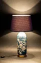 Lampa stołowa Ceramika, Metal, Płótno