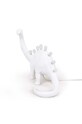 Obývacia izba a spálňa Stolná lampa Seletti Jurassic Lamp Bronto 14762 biela