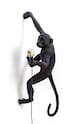 Nástěnná lampa Seletti The Monkey Lamp Hanging černá 14919