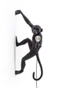 Λάμπα τοίχου Seletti The Monkey Lamp Hanging μαύρο