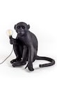 Επιτραπέζιο φωτιστικό Seletti Monkey Lamp Sitting μαύρο 14922