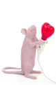 różowy Seletti lampa stołowa Mouse Lamp Step Unisex