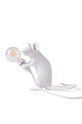 Stolní lampa Seletti Mouse Mac 15221 bílá AA00