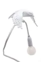 Namizna svetilka z objemko Seletti Sparrow bela