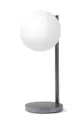 czarny Lexon lampka z ładowarką bezprzewodową Bubble Lamp Unisex