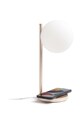 Lampa s bezdrátovou nabíječkou Lexon Bubble Lamp LH70D žlutá AA00