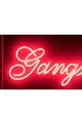 czerwony Bold Monkey dekoracja ścienna neonowa Gangsters