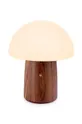 Led lampa Gingko Design Large Alice Mushroom Lamp hnedá