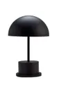 czarny Printworks lampka bezprzewodowa Riviera Unisex