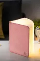 ružová Led lampa Gingko Design Large Smart Booklight