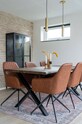 Obývacia izba a spálňa Závesná lampa House Nordic Paris 6409108 hnedá