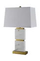 білий Настільна лампа Margaret Unisex